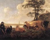 阿尔伯特 库普 : Landscape Near Rhenen